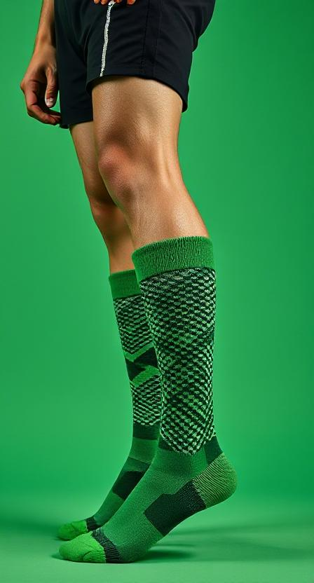 slim fit dress slacks Green and Black Men's colorful dress socks