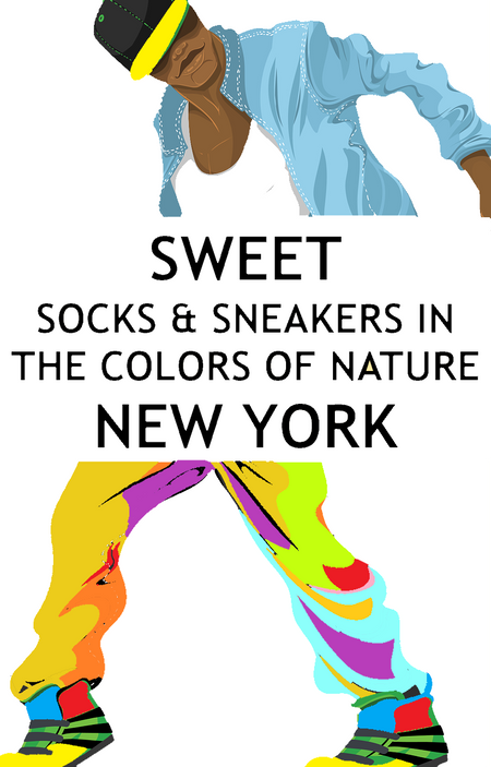 SWEET SOCKS & SNEAKERS COMPANY OF NEW YORK- NATURE'S MOST COLORFUL COMBINATIONS 