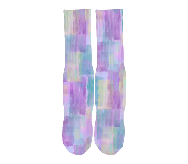 Women's, men's & kids' colorful sublimation socks made especially for you