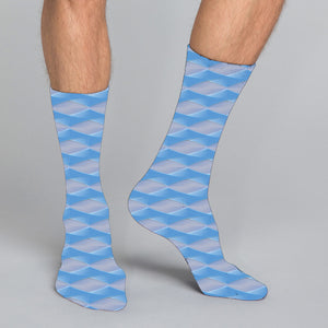 Women's, men's & kids' colorful sublimation socks in the colors of nature made especially for you